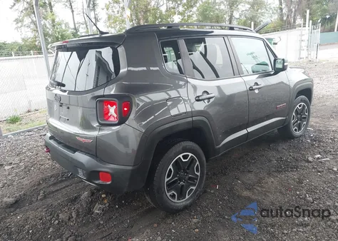 2017 Jeep Renegade Trailhawk 4X4 from USA, damaged, VIN ZACCJBCB1HPE99545